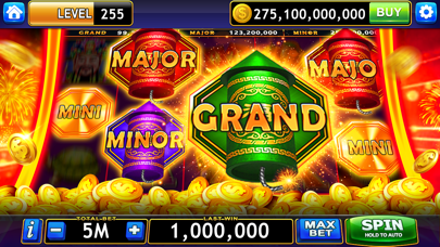 Slot machine closeup